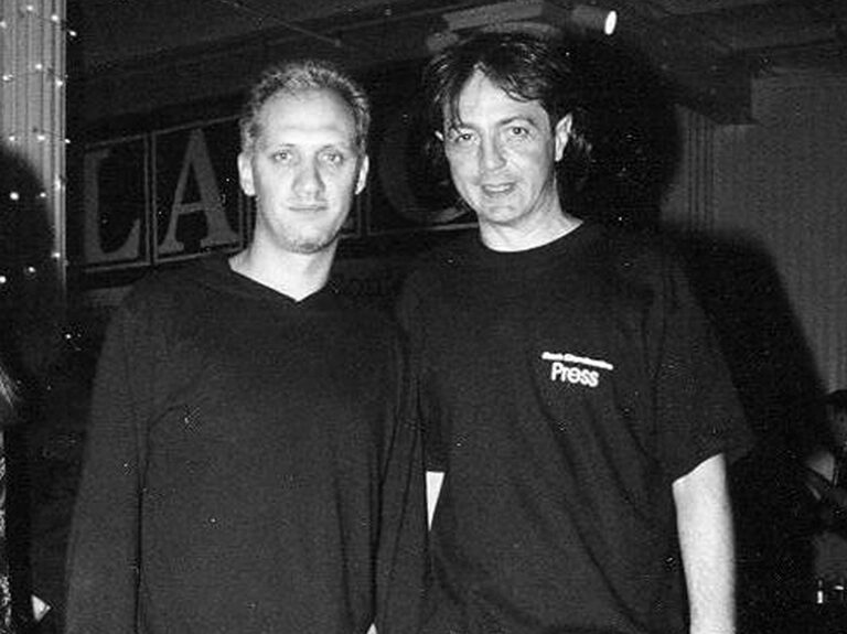 Con Charly Alberti