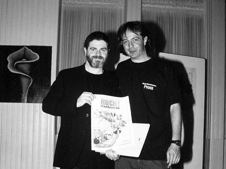 Con Gustavo Santaolalla!
